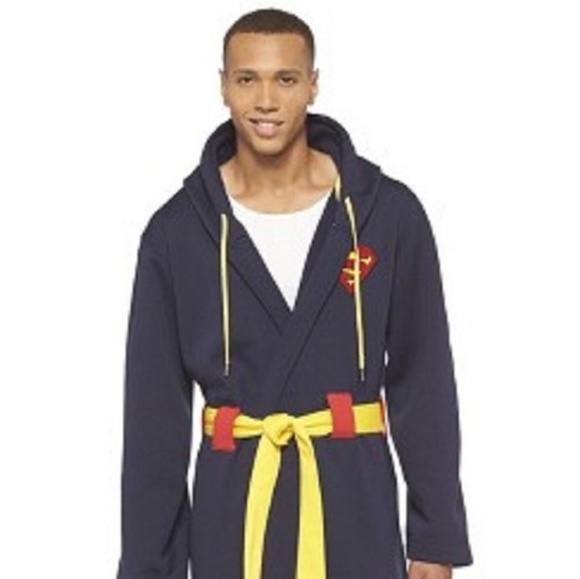 mens batman dressing gown with hood